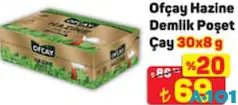 OFÇAY HAZİNE DEMLİK POŞET ÇAY 30X8 G OFÇAY HAZİNE DEMLİK POŞET ÇAY 30X8 G